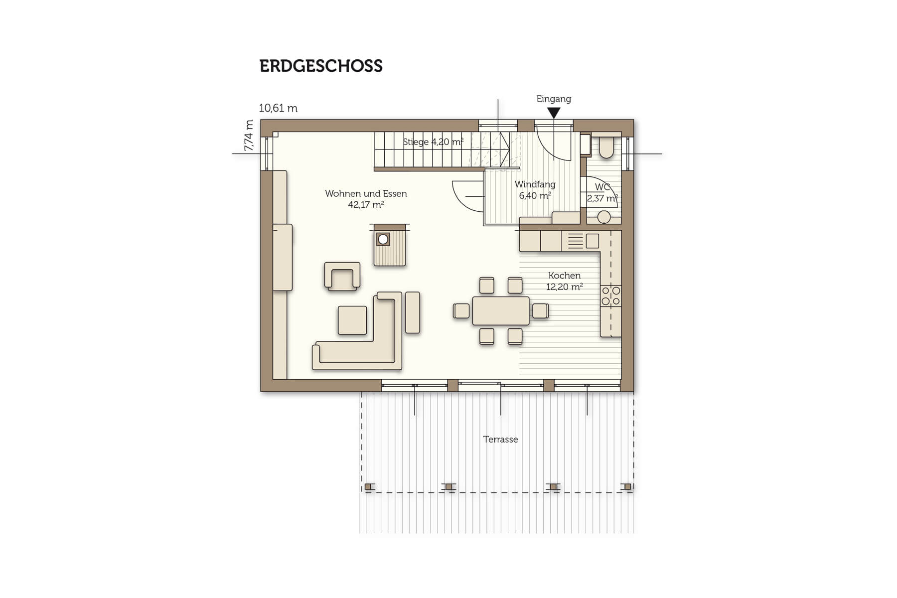 grundriss cubus131 wolfhaus eg